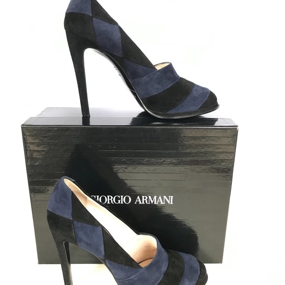 Giorgio Armani Shoes Made in Italy Sz 38.5